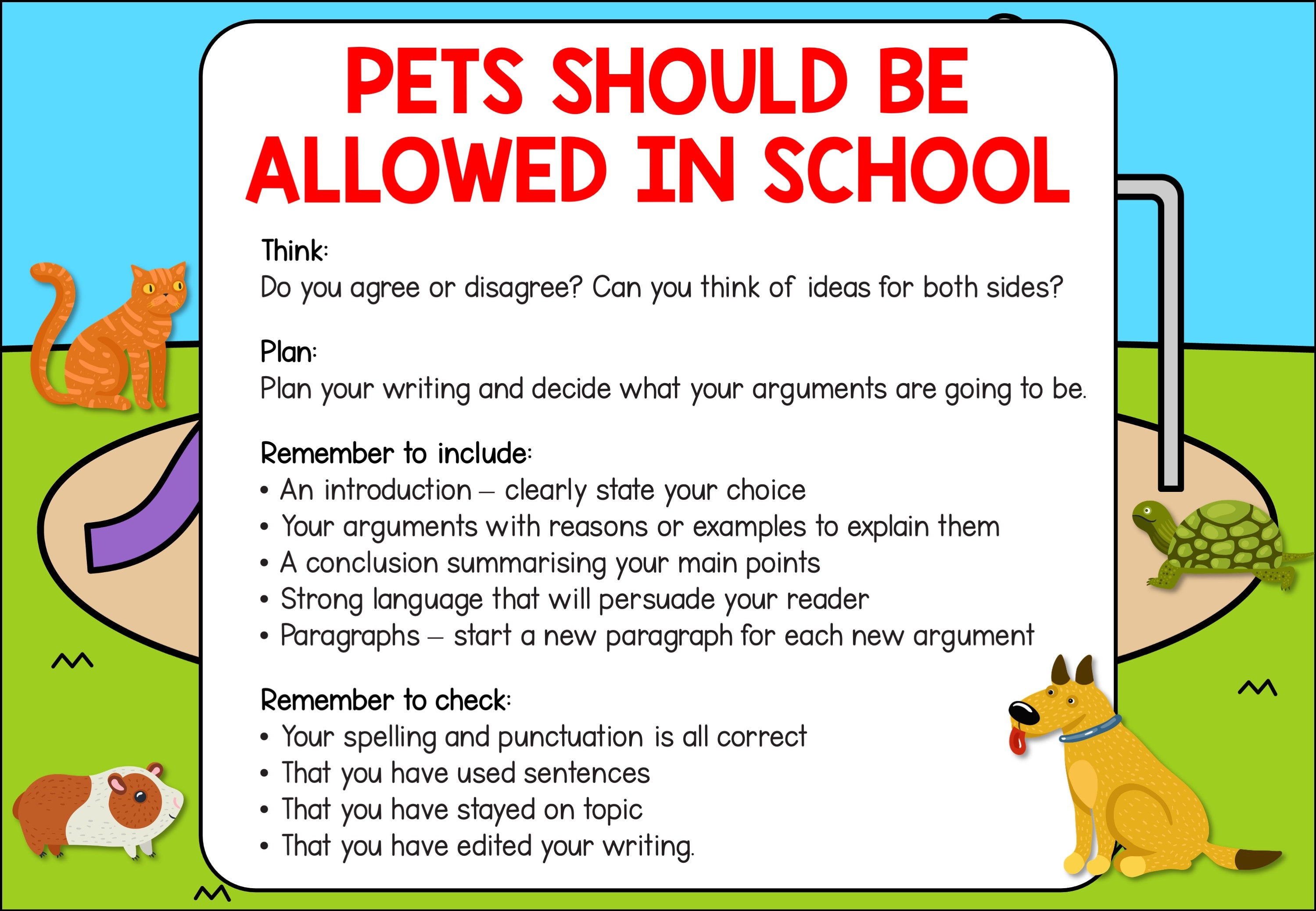 Writing Prompts for Persuasive and Creative Writing, NAPLAN Writing Test Practice, Topic Ideas