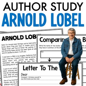 Arnold Lobel Autor Studie, Frosch und Kröte Aktivitäten (PDF)