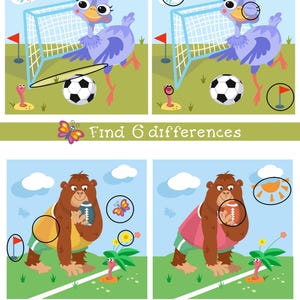 a cartoon of a bear kicking a soccer ball