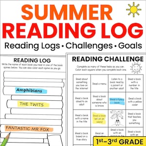 子供向け夏休み読書アクティビティ｜読書記録プリント（PDF）、ビンゴ読書チャレンジ、目標設定、塗り絵、サマースクールパック