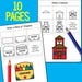 Back to School Directed Drawing Worksheets, Step-by-step Guide (PDF ...