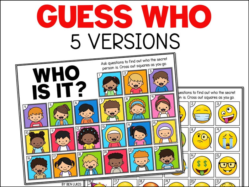 Guess Who Game Sheets Kids Party - Il 794xN.6590402733 71py