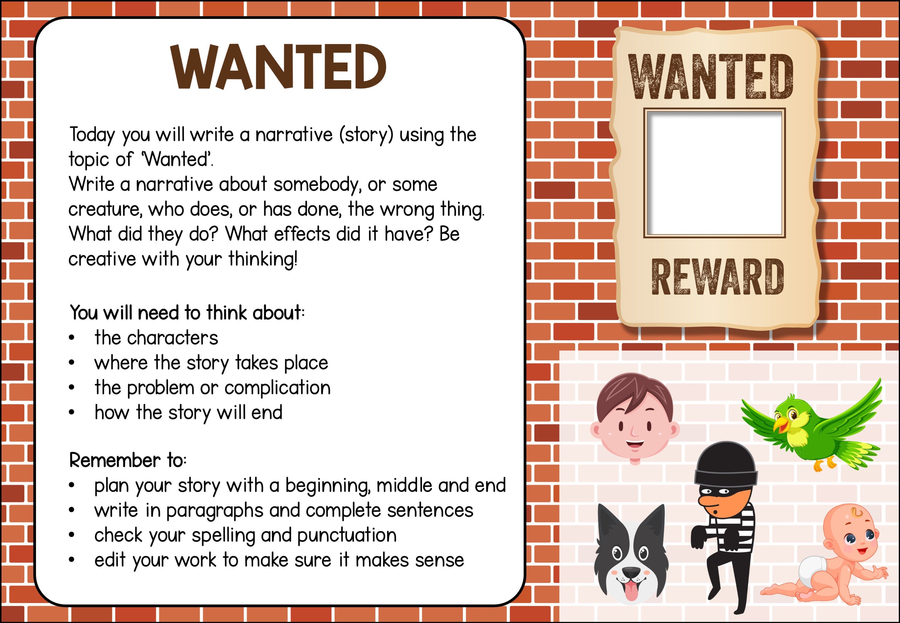 Writing Prompts for Persuasive and Creative Writing, NAPLAN Writing Test Practice, Topic Ideas