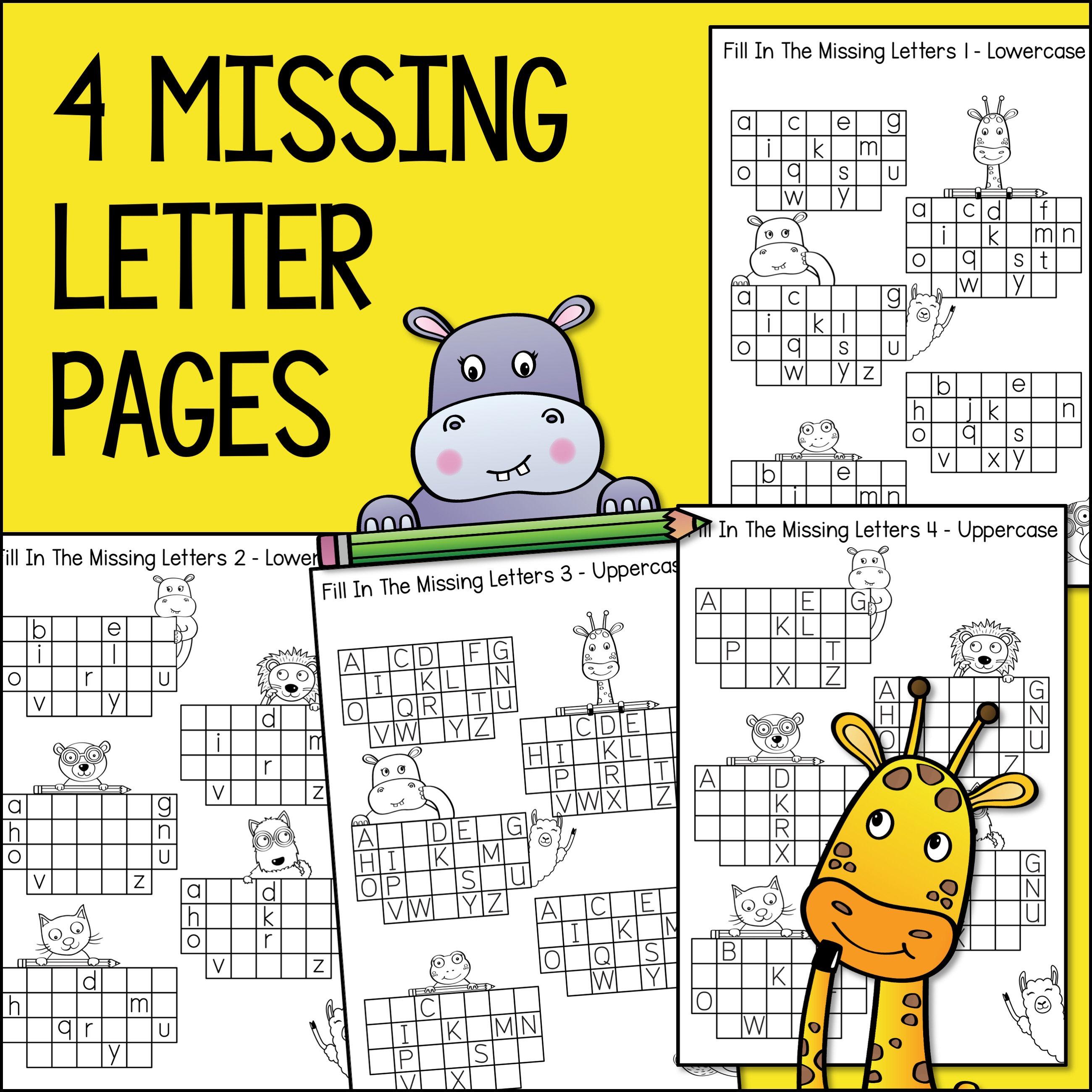 Alphabetical Order Worksheets, ABC Practice, Early Literacy (digital ...