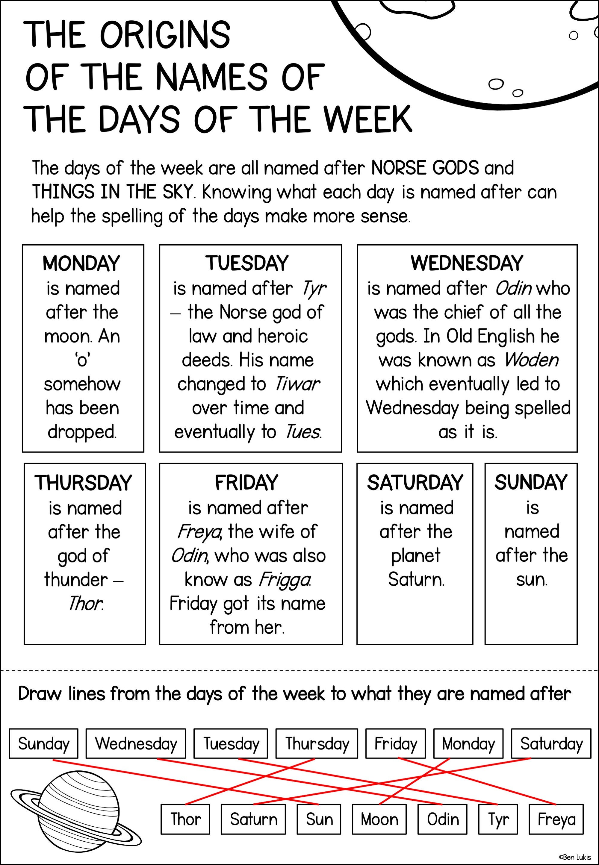 English Days of the Week: Origins, Expressions, Useful Vocabulary and More!