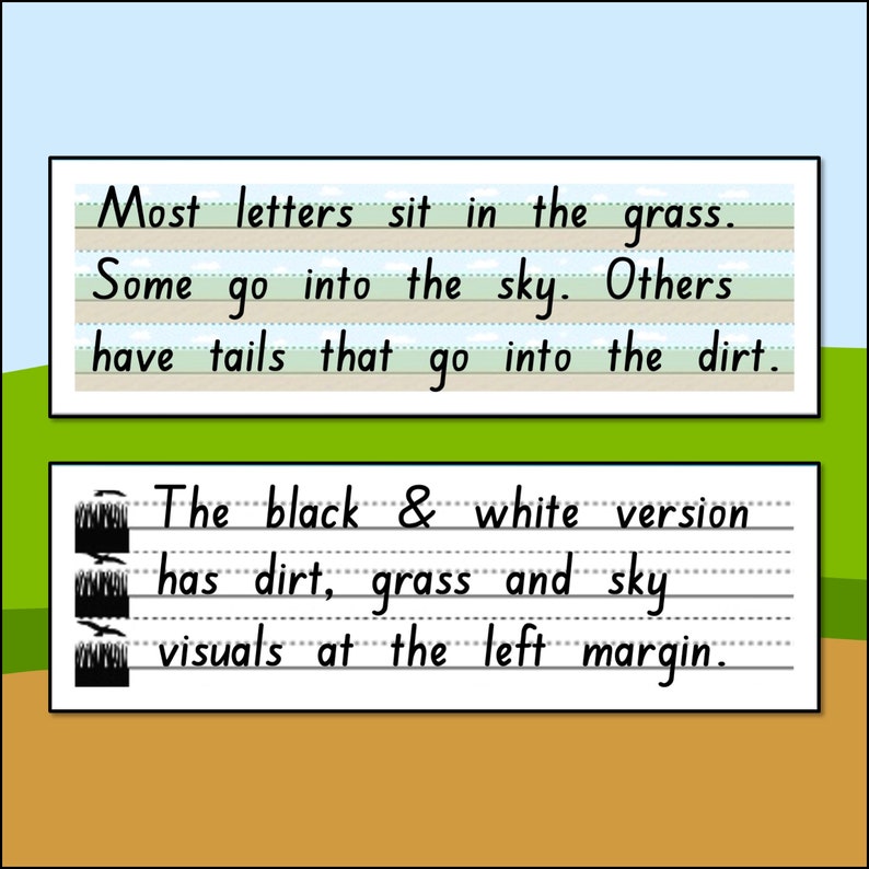 Handwriting Lined Pages, Printable Writing Lines, Lined Paper for ...