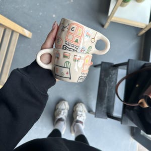 Home handmade ceramic mug