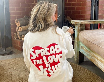 Spread Love Canvas Tote Bag — Child of God Co.