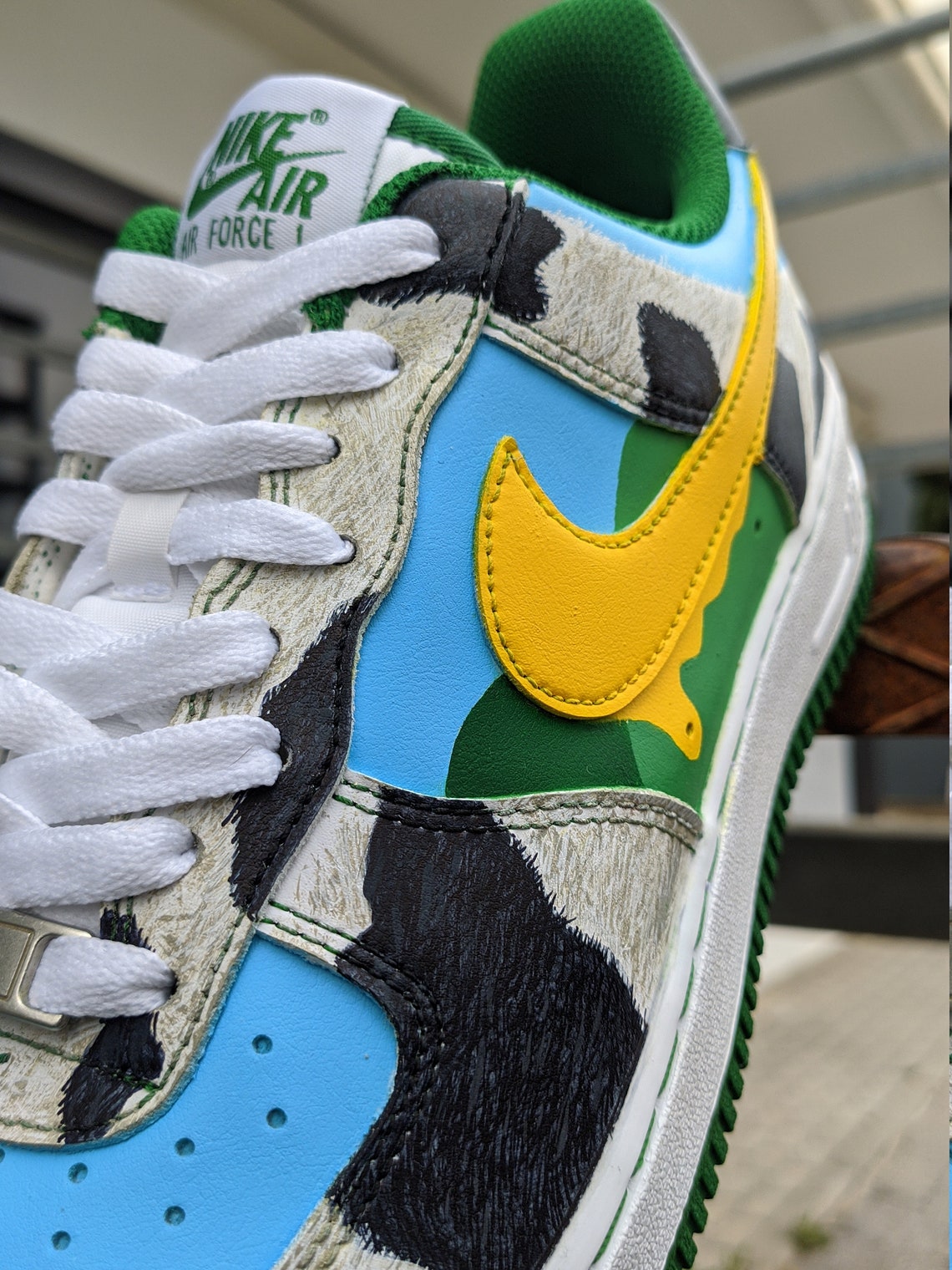 Nike AIR FORCE 1 Ben & Jerrys | Etsy