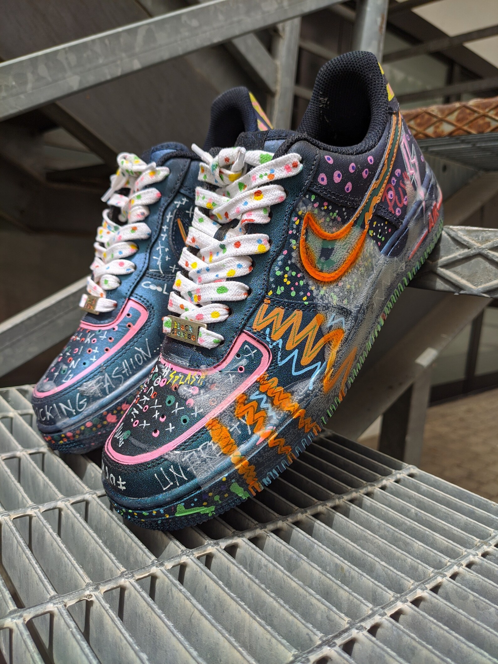 custom air force 1 slime