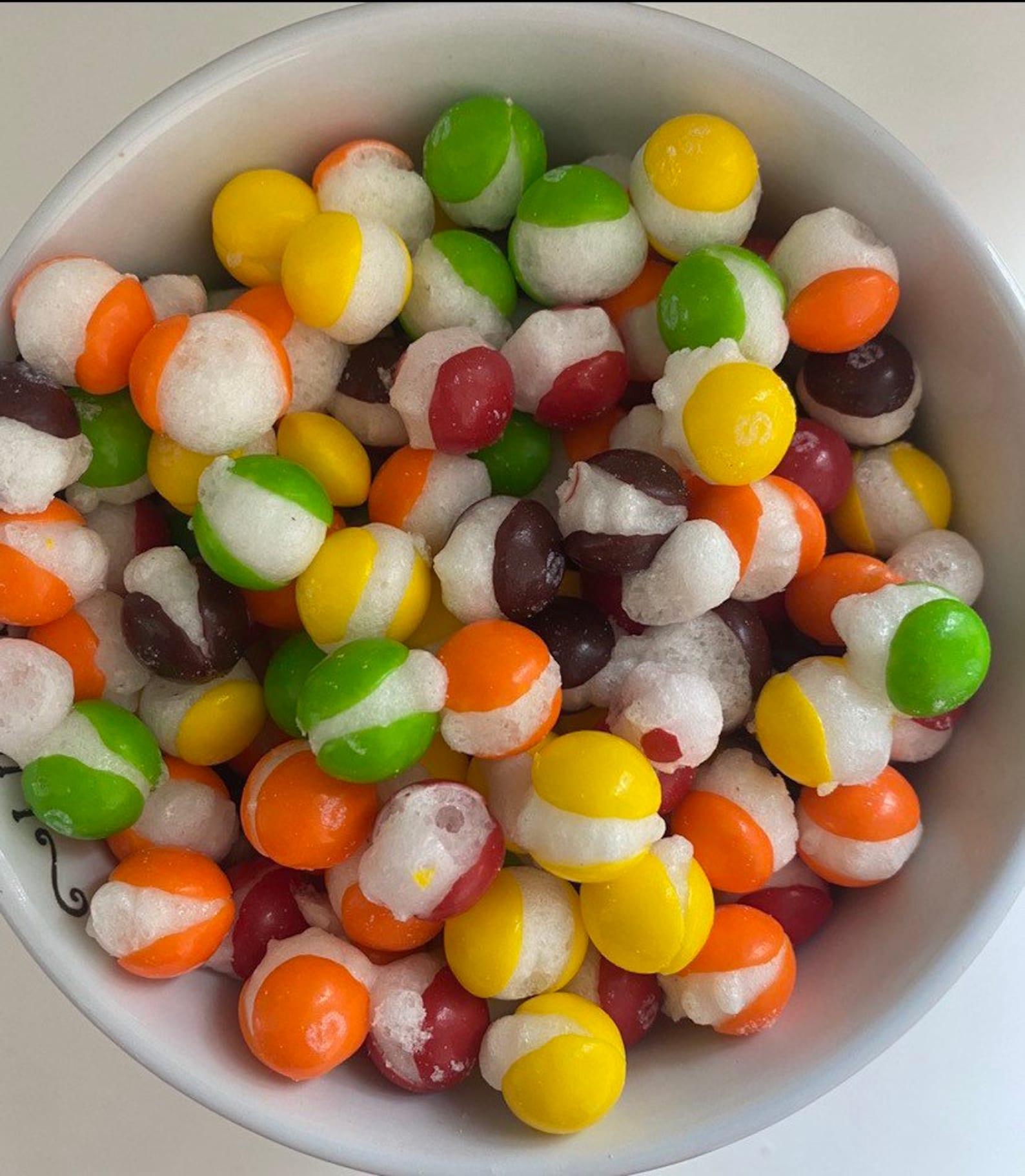 Freeze dried skittles freeze dried treats freeze dried candy Etsy