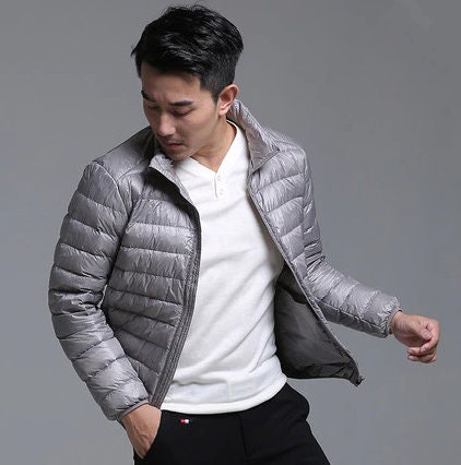 Men's Lightweight Puffer Jacket WATERPROOF multiple - Etsy