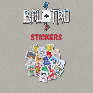 Pegatinas de Balatro