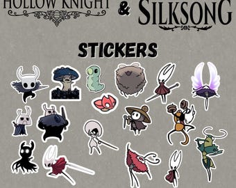 Hollow Knight Silksong Stickers