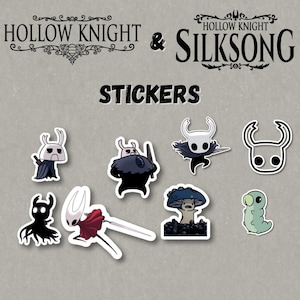 Hollow Knight Silksong Stickers