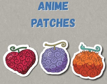 One Piece Devil Fruit Stickers