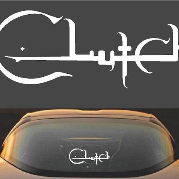 Clutch Hard Rock Band Vinyl Decal Sticker