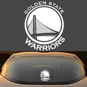 Naklejka winylowa Golden State Warriors