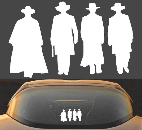 Tombstone Movie Wyatt Earp Doc Holliday Funny Vinyl Decal Sticker