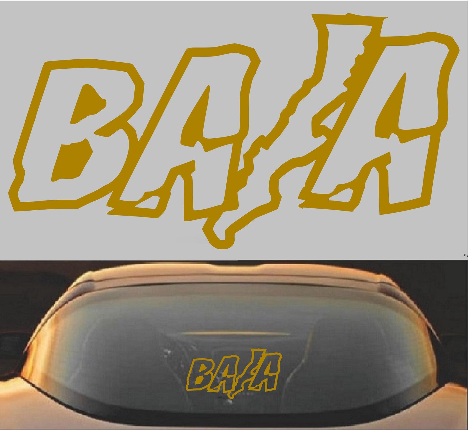 Baja California Mexico Native Vinyl Decal Sticker - Etsy