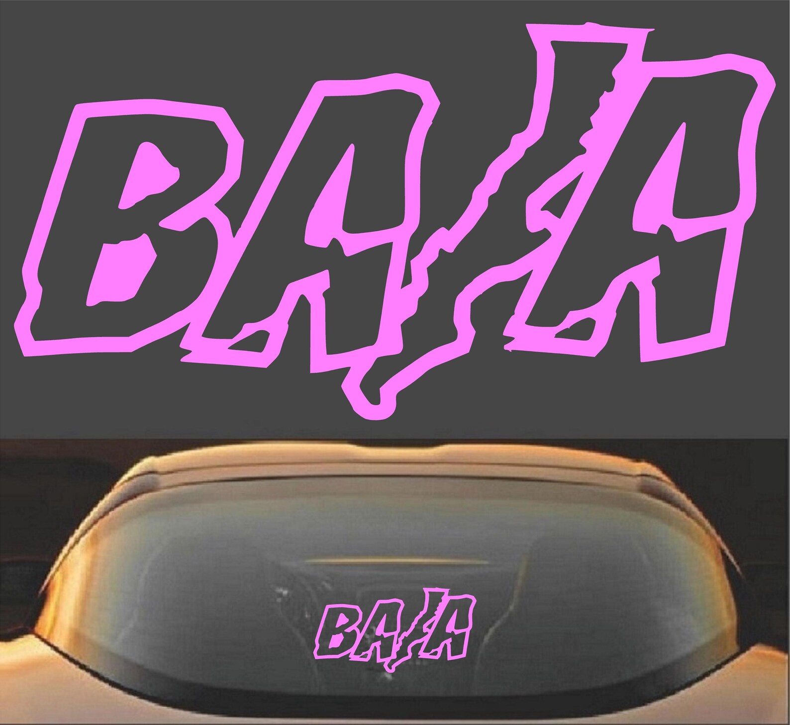 Baja California Mexico Native Vinyl Decal Sticker - Etsy