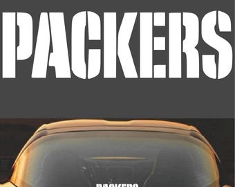 Calcomanía de vinilo de los Green Bay Packers