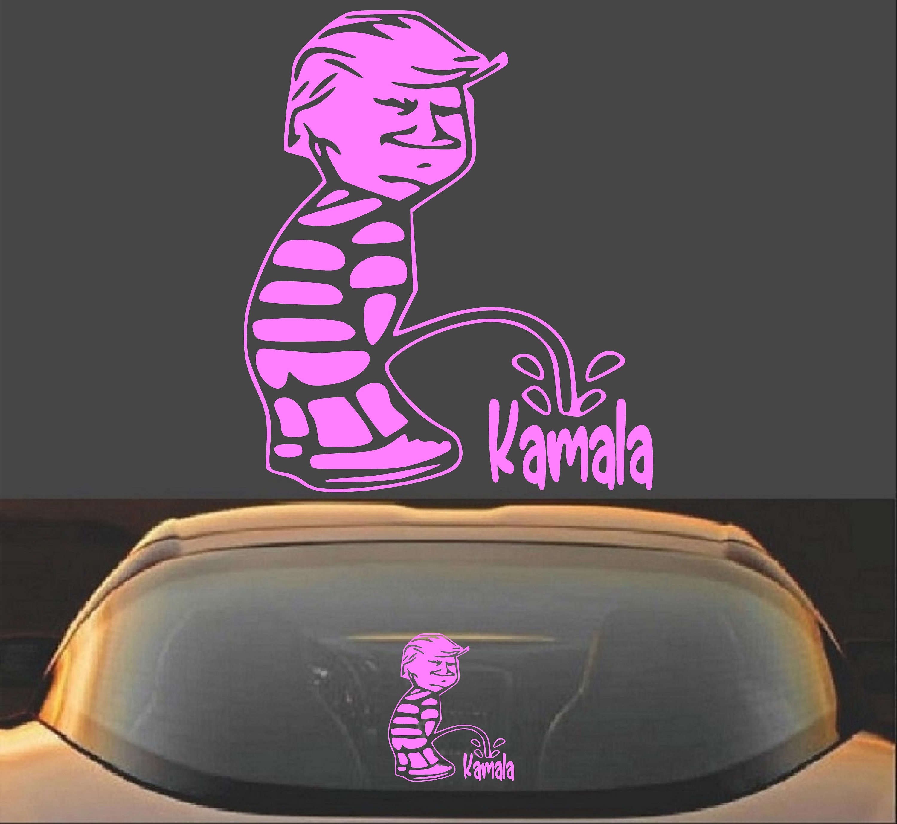 10-Pack Trump 2024 Stickers & Decals - Funny Political Bumper Stickers, Vinyl, Waterproof - View #6