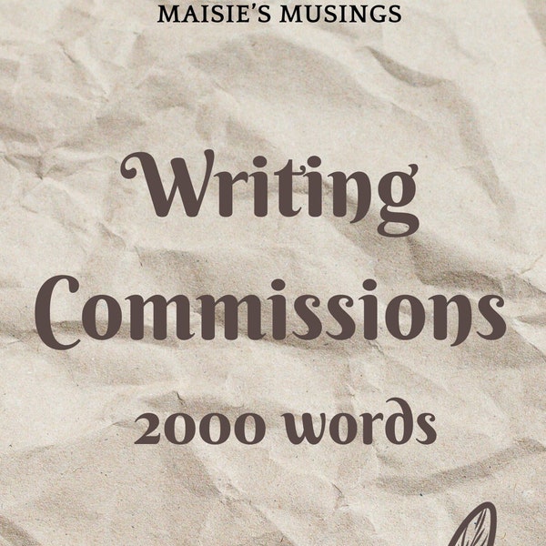 Writing Commission (2000 words)