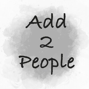 Add extra people