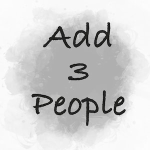 Add extra people