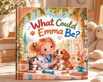 Personalized Kids Book, When I Grow Up Story, Custom Name Storybook, Birthday Gift for Boys and Girls
