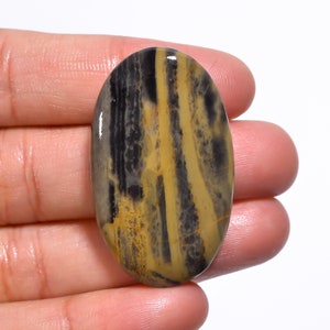 32X20X7 mm G-188 Fantastic Top Grade Quality 100% Natural Picasso Jasper Oval Shape Cabochon Loose Gemstone For Making Jewelry 31 Ct