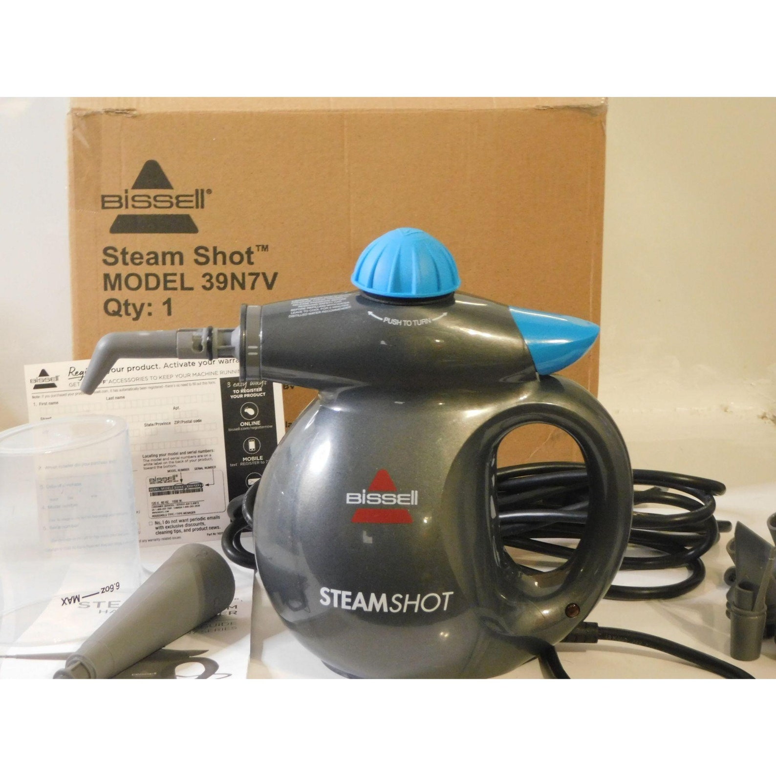 Bissell Steam Shot Modell 39n7v Blau und Grau Anhänge Etsy