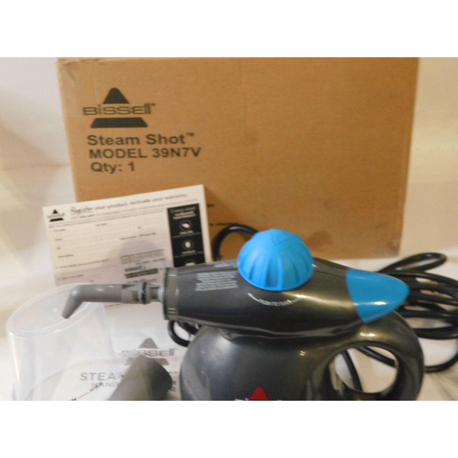 Bissell Steam Shot Model 39n7v Blue And Grey Etsy