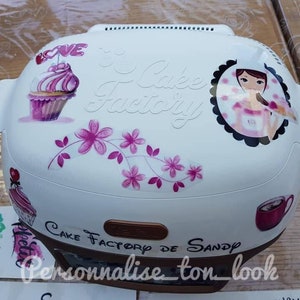 Factory cake stickers Thermomix stickers kitchen robot sticker