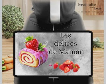 Thermomix TM7 Displayschutzfolie, tm7 Displayschutzfolie, personalisierte Momix tm7 Displayschutzmatte, personalisiertes Thermomix Zubehör