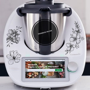 thermomix stickers thermomix flower sticker robot sticker robot kitchen sticker cookeo tm6 tm5 tm31