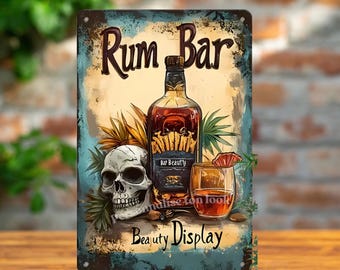 Captain Morgan Rum Piraat reclamebord van metaal
