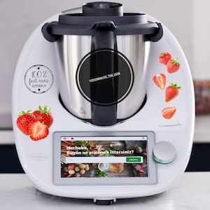 thermomix cookeo strawberry stickers thermomix mr cuisine sticker