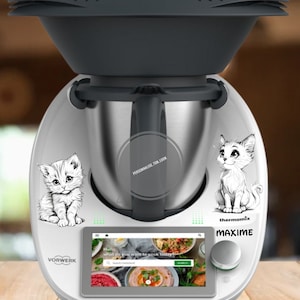 thermomix stickers cats cookeo cake factory thermomix sticker tm6 tm5 tm31 cat kitchen sticker