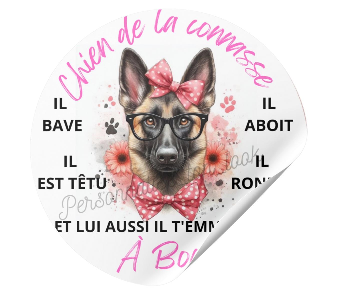 41% OFF] 2025 Animaux De Dessin Animé Chien Mignon Autocollant De Voiture Chien Dire Bonjour Stickers Pour Les Enfants Chambre De La Pépinière En Blanc | DressLily Ance