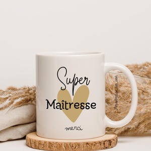 Regalo de taza para maestro ATSEM de fin de año, taza para maestro, regalo de agradecimiento a la niñera, regalo para maestro, taza para maestro, gracias maestro