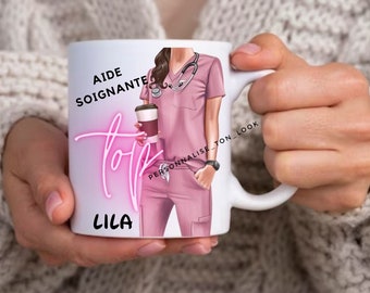 Tazza personalizzata per operatori sanitari, tazza personalizzabile per operatori sanitari e infermieri