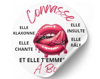 car stickers humor woman lip bumper sticker humorous car accessories vehicle sticker auto stickers