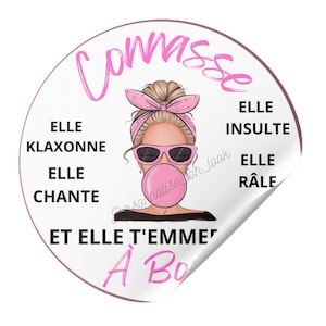 car stickers humor woman humorous car bumper sticker car accessories vehicle sticker self adhesive stickers