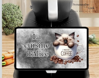 Thermomix TM7 スクリーンプロテクター、tm7 スクリーンプロテクター、パーソナライズされた Momix tm7 スクリーンプロテクターマット、パーソナライズされた Thermomix アクセサリー
