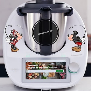 thermomix stickers Mickey Minnie cookeo cake factory thermomix sticker tm6 tm5 tm31 kitchen sticker