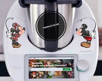 thermomix stickers Mickey Minnie cookeo cake factory thermomix sticker tm6 tm5 tm31 kitchen sticker