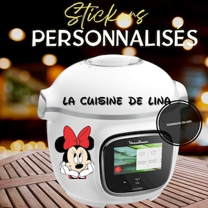stickers thermomix cookeo cake factory sticker thermomix Mr cuisine Minnie