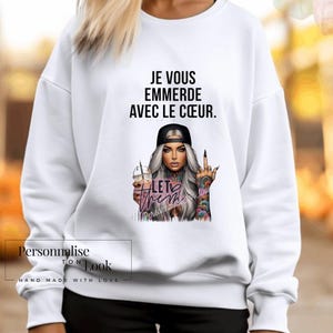 iron-on textile transfer funny, funny t-shirt sweater bitch, flex clothing transfer dtf textile patch, funny t-shirt